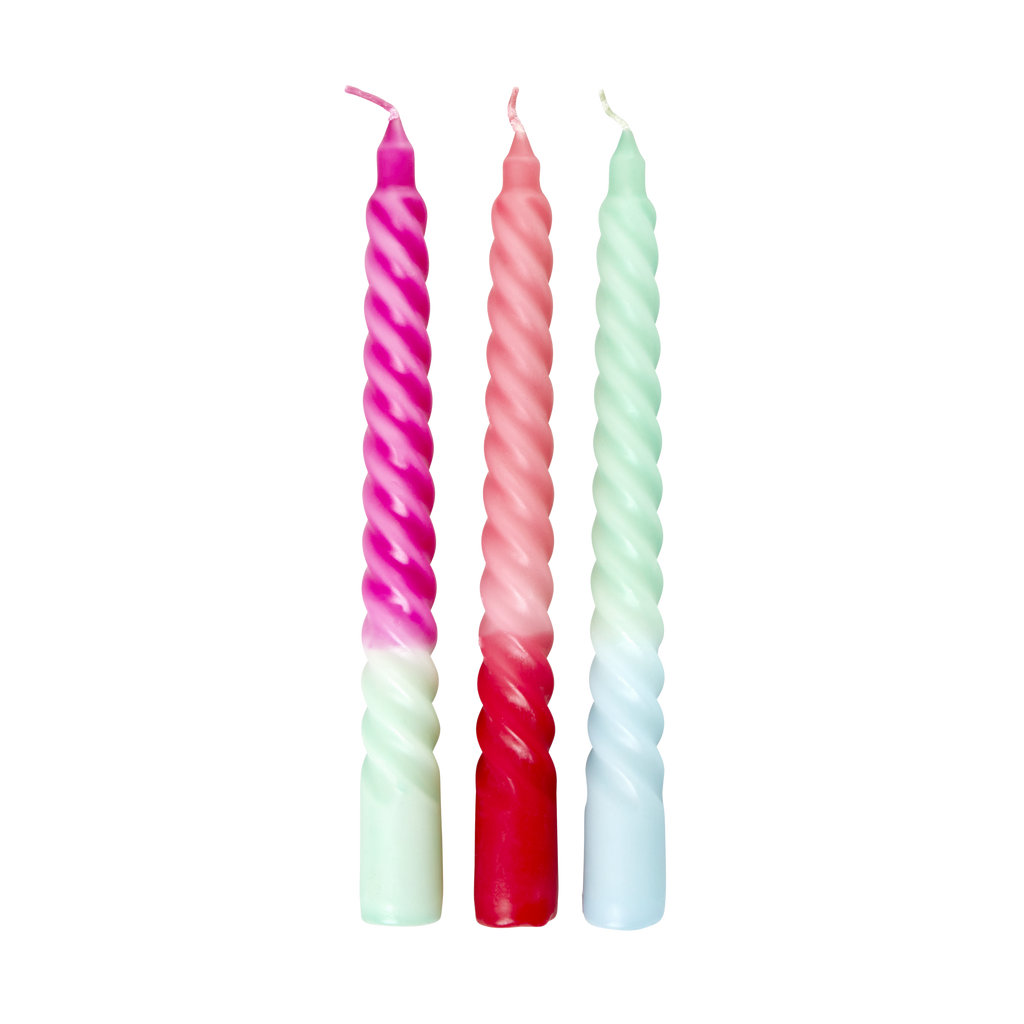 Rice - Kerzen Set mehrfarbig