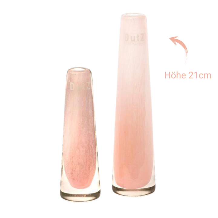 Dutz- Blumenvase Solifleur Rosa 21cm