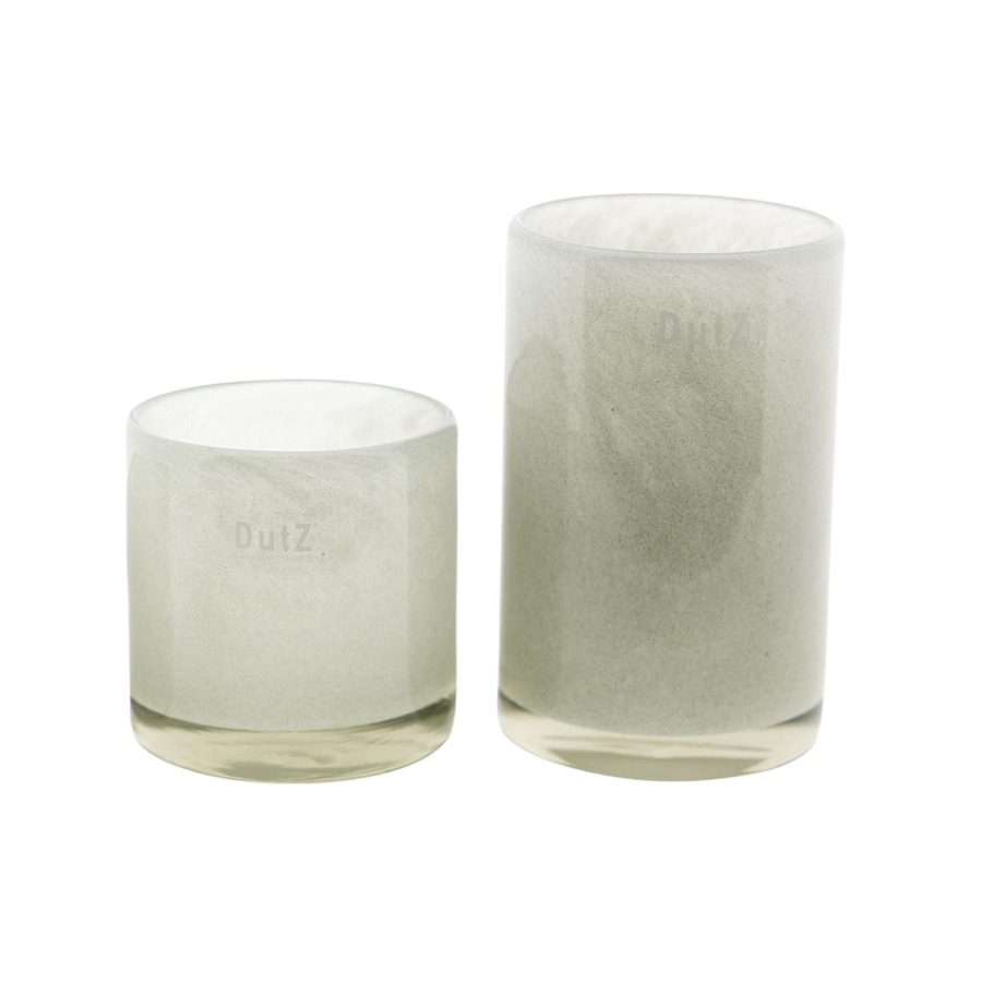 Dutz - Teelichthalter VOTIVE in Hellgrau