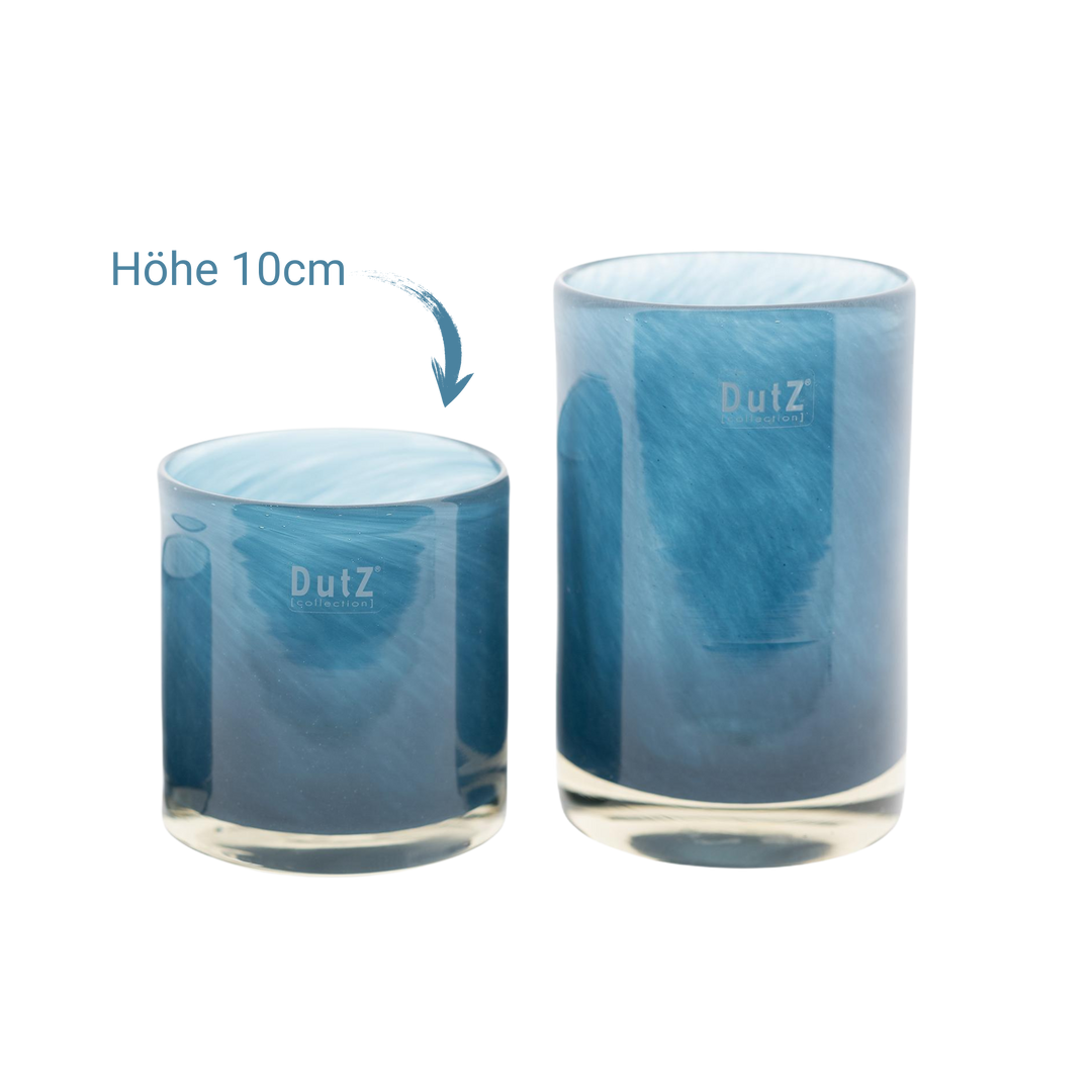 Dutz - Teelichthalter VOTIVE in Navy Höhe 10cm