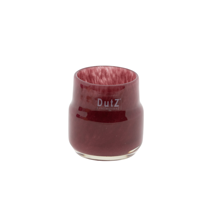 Dutz - Teelichthalter VOTIVE MAARTJE in Raspberry Höhe 8cm.